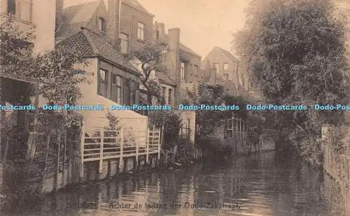 R255787 Nels Brugge Achter de huizen der Oude Zakstraat Ern Thill Nels