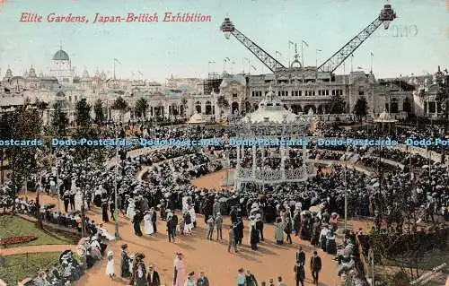 R260470 Elite Gardens Japan British Exhibition Valentine No 567 1910