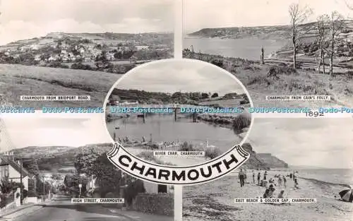 R262185 Charmouth Multi View No 1892 Dearden And Wade Sunny South RP