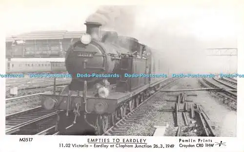 R256046 M3517 Leerfahrt nach Eardley 1102 Victoria Eardley an der Clapham Junction 26319