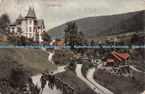 R260809 Wildbad Eigentum Gebr Metz Tübingen 1911