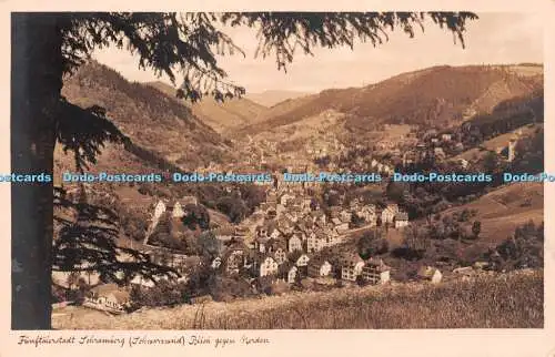 R260822 Funftalerstadt Schramberg Schwarzwald Blick Gegen Norden Echte Photograph