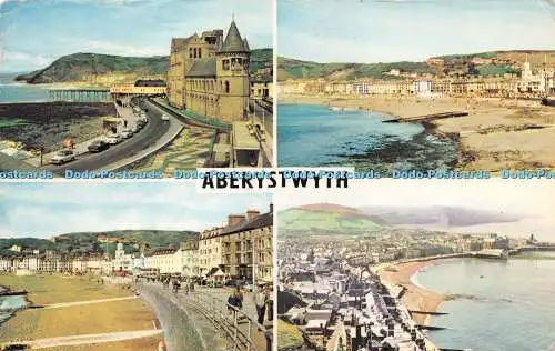 R259265 Aberystwyth University College of Wales Beach Promenade Three Bays 1967