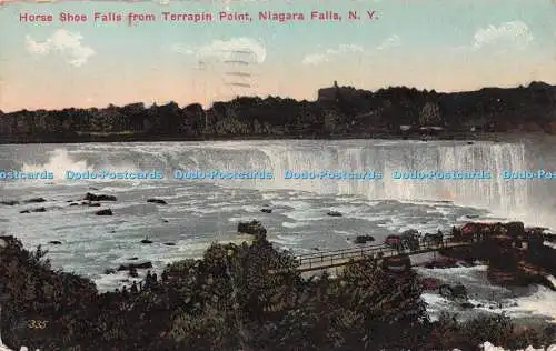 R258018 Hufeisen fällt von Terrapin Point Niagara Falls N Y 335 1913