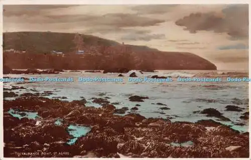 R259607 Trevaunance Point St Agnes Postkarte RP