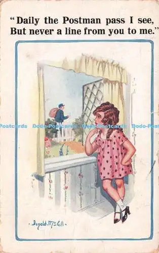 R262913 Täglich den Postbotenpass sehe ich aber nie eine Linie von Ihnen zu mir Inter Art C