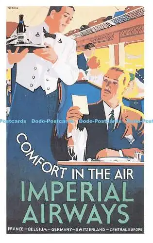 R262935 Comfort in the Air Imperial Airways Tom Purvis Dalkeith Classic Poster S