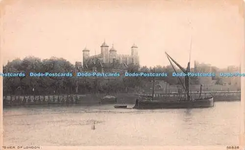 R259716 Tower of London 56826 Photochrom Co Ltd London and Tunbridge Wells 1927