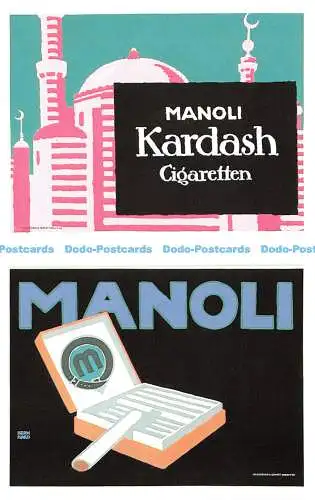 R262961 Manoli Kardash Cigaretten Lucian Bernhard Dalkeith Classic Poster Series