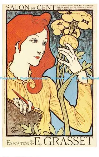 R262967 Salon des Cent Exposition E Grasset Dalkeith Classic Poster Serie P 122
