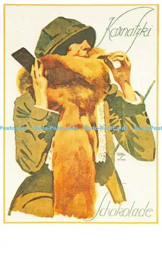 R262971 Karnatzki Schokolade Ludwig Hohlwein Dalkeith Classic Poster Series No P