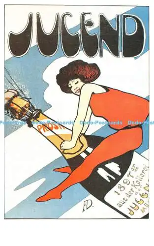 R262987 Jucend Fritz Dannenberg Verlag Dalkeith Classic Poster Serie