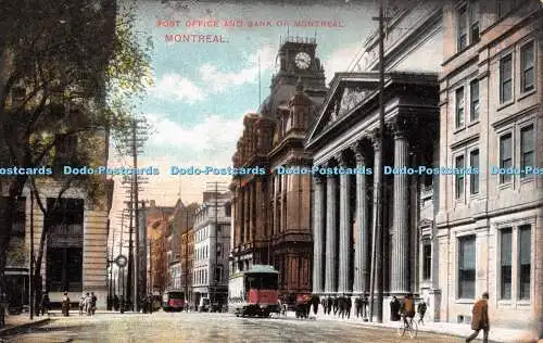 R259901 Post Office and Bank of Montreal Montreal Montreal Import Co Montreal Nr.