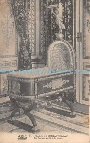 R263222 Palais de Fontainebleau Le Berceau du Roi de Rome Thibault Postkarte