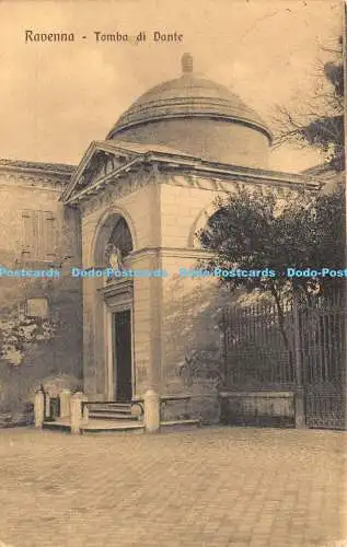 R263449 Ravenna Tomba di Dante E Lavagna e Figlio 13018 Postkarte 1912