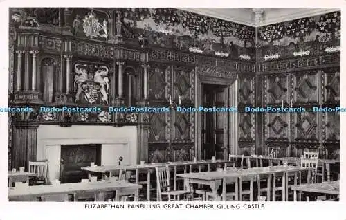 R261864 Elisabethanische Vertäfelung Große Kammer Gilling Castle RP