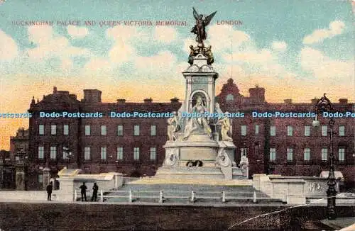 R261898 Buckingham Palace Queen Victoria Memorial London Classical Colored