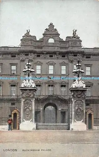 R263515 London Buckingham Palace E F A Serie 521 Postkarte
