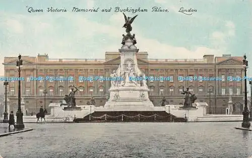 R261924 Queen Victoria Memorial Buckingham Palace London National Series