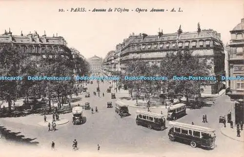 R262025 Paris Avenue De l Opera No 22 A L A Leconte