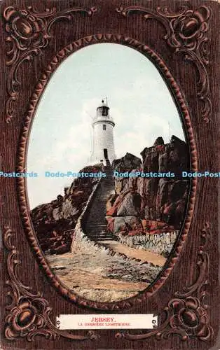 R263739 Jersey La Corbiere Leuchtturm Albert Smith Postkarte