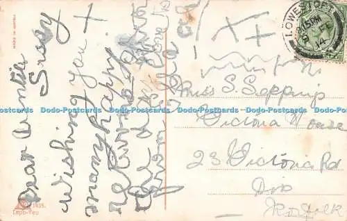 R263894 Eine strahlende Zukunft Lepo Feu 1435 Postkarte 1914