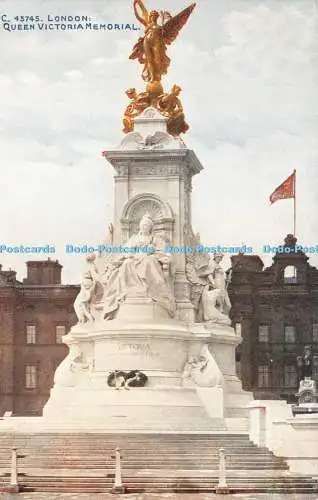 R263916 London Queen Victoria Memorial Photochrom Celesque Serie