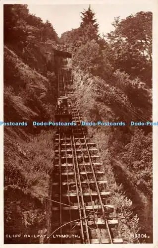 R263956 Lynmouth Cliff Railway Valentine RP