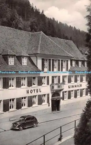 R263957 Hotel Kimmich Triberg im Schwarzwald Gunter Nr 52 AK RP