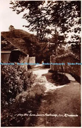 R264110 Lee Ilfracombe Old Farm Lane and Footbridge E A Sweetman