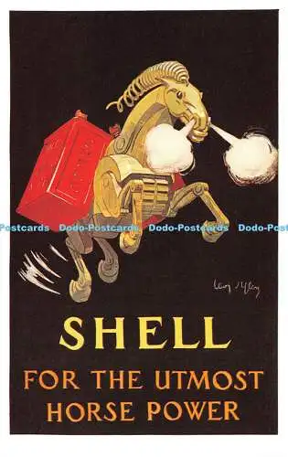 R264208 Shell for the Utmost Horse Power Jean D Ylen Dalkeith Poster Card P 208