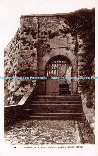 R264388 Gorey Jersey Queens Gate Mont Orgueil Castle E T W Dennis The Dainty Ser