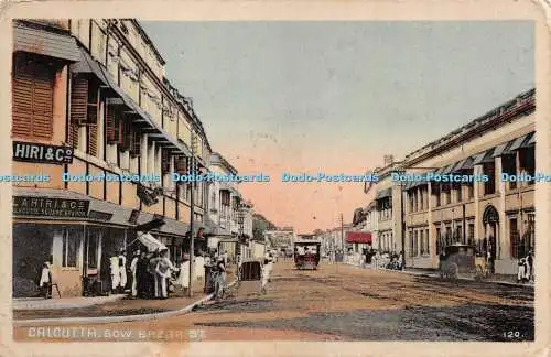 R266404 Kalkutta Bogen Basar St 120 Postkarte