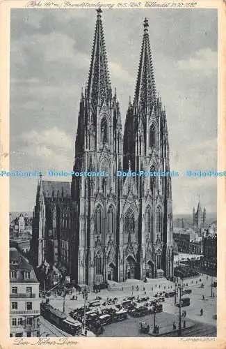 R264637 Der Kolner Dom Paul Vorsteher Nr 289 H Jansen Bad Godesberg a Rhein