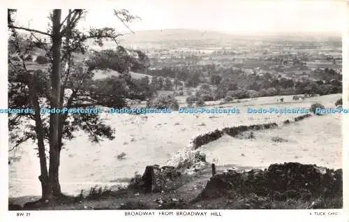 R266826 Broadway von Broadway Hill BW 21 A Tuck Card Raphael Tuck and Sons Ltd