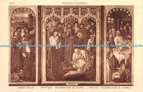 R266955 Froment Nicolas Triptyque Resurrection de Lazare Triptick Resurrection o