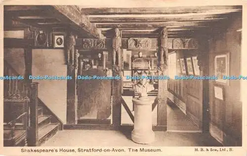 R266966 Shakespeares House Stratford on Avon The Museum H B and Son Ltd B Post C