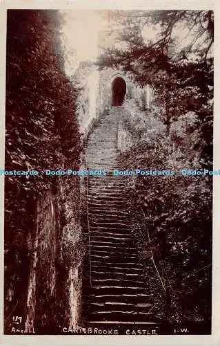 R265285 I W Carisbrooke Castle Postkarte