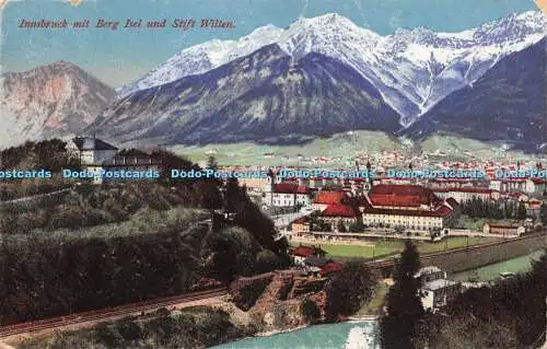 R267205 Innsbruck mit Berg Isel und Stift Wilten Purger Nr 10777