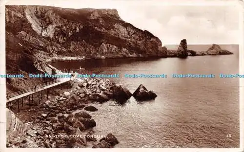R267239 Ansteys Cove Torquay 45 RP 1942