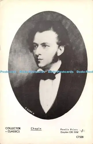 R265466 Sammler Klassiker Chopin Pamlin Drucke Postkarte