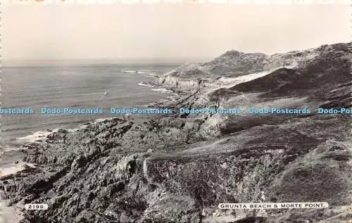 R267286 2199 Grunta Beach and Morte Point Dearden and Wade Sunny South Echtfoto