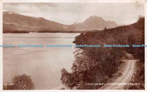 R267309 A150 Loch Maree Looking Toward Slioch Valentines RP