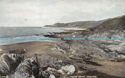 R265009 Morte Point Morthoe 82951 J V F Bier Woolacombe Postkarte