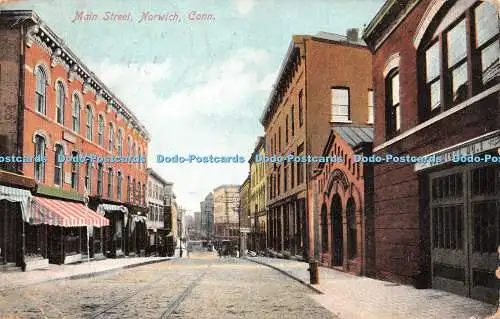 R267345 Main Street Norwich Conn The E A Bardol 1910