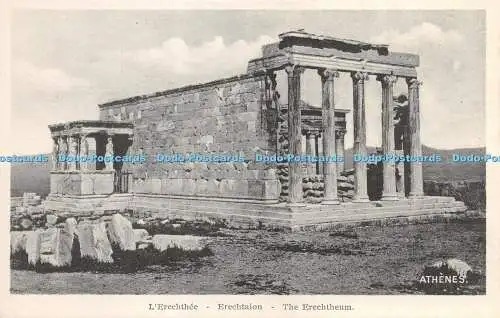 R267480 LErechthee Erechtaion The Erechtheum Athenes No 3