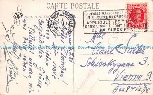 R267515 11 Antwerpen Statie Plein Anvers Place de la Gare 1931