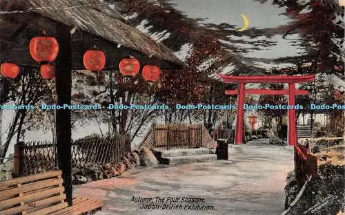 R267633 685 Autumn The Four Seasons Japan British Exhibition Valentines Series