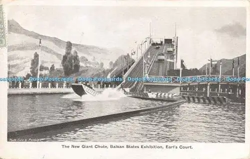 R267642 Gale and Polden The New Giant Chute Balkan States Exhibition Earls Court