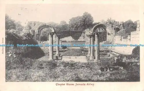 R265842 Chapter House Jervaulx Abbey Smithsons Serie Postkarte 1904